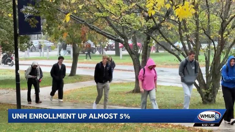 Unh Reports 5 Rise In First Year Enrollment Outpacing National Growth