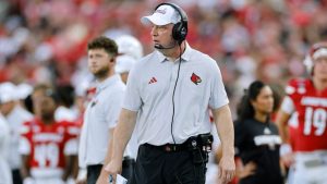 Uofl Coach Jeff Brohm Praises Florida State Win And Previews Syracuse Clash