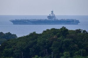 Us Navy Carrier George H W Bush Docks In Phuket For R R After Middle East Ops