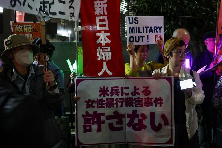 Us Troops In Okinawa Placed Under Curfew And Alcohol Ban After Murder Allegation