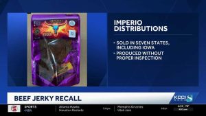 Usda Recalls Nearly 1 000 Pounds Of Beef Jerky Sold In Iowa And Six Neighboring