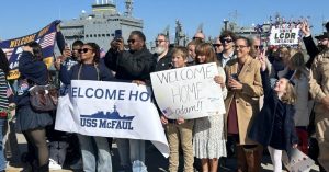 Uss Mcfaul Crew Reunites With Families After 333 Day Norfolk Deployment