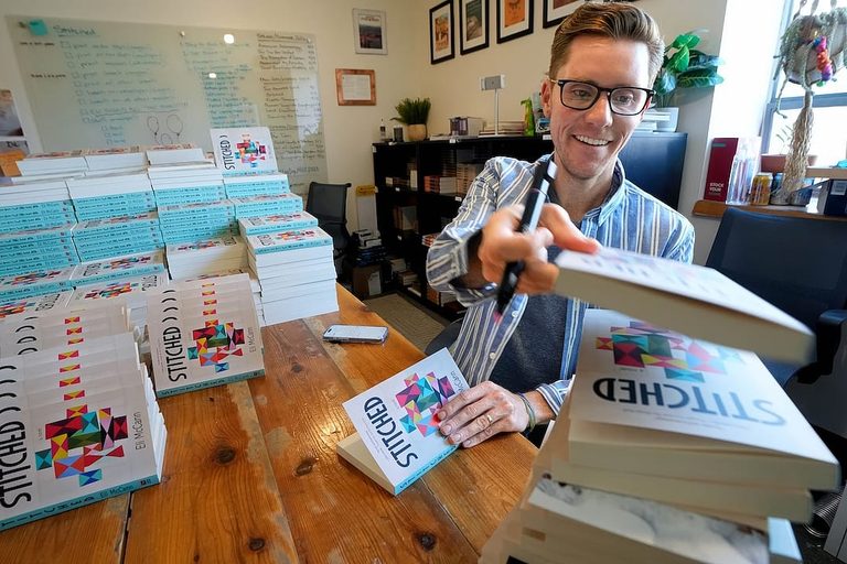 Utah Author Eli Mccann S Quilting Novel Stitched Lands On Nyt List And Attracts