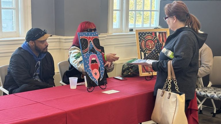 Veterans Display Paintings Poetry And More At Huntington Creative Arts Festival