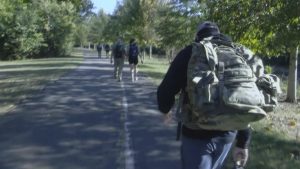 Veterans Walk 22 Miles On Aldridge Creek Greenway To Spotlight Suicide Awareness