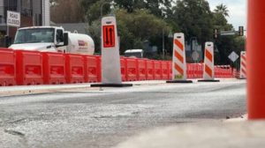 Via Green Line Construction Continues On San Pedro Avenue Aiming For April 2028