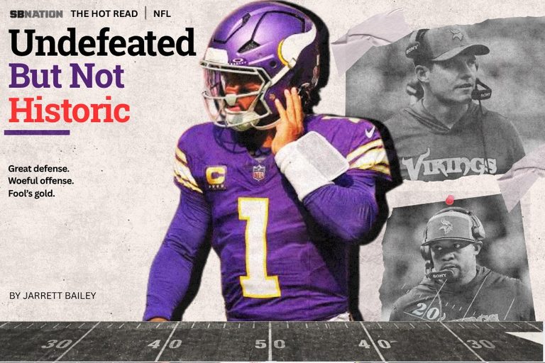 Vikings Defense Shines While Offense Struggles Why Undefeated Record May Be Frag