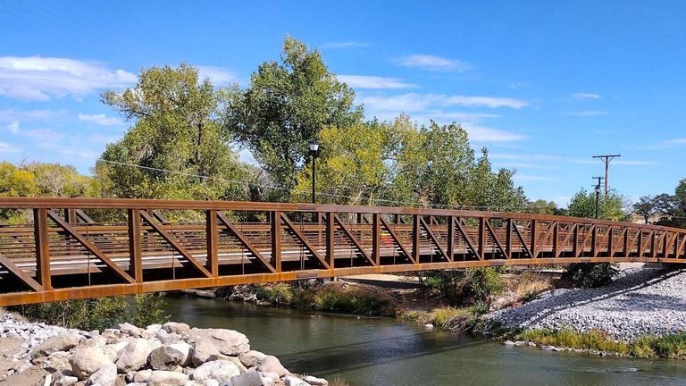 Wadsworth Pedestrian Bridge Dedicated Boosting Flood Management