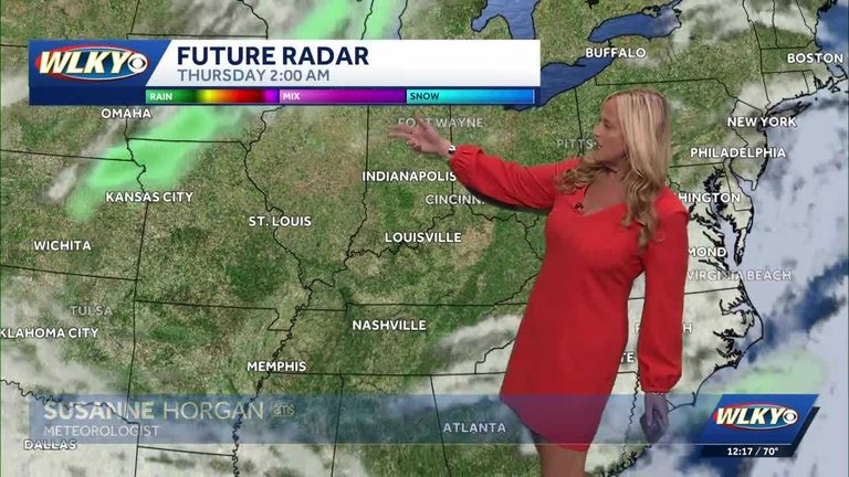 Warm Week Ahead For Louisville With Rain Expected By Sunday