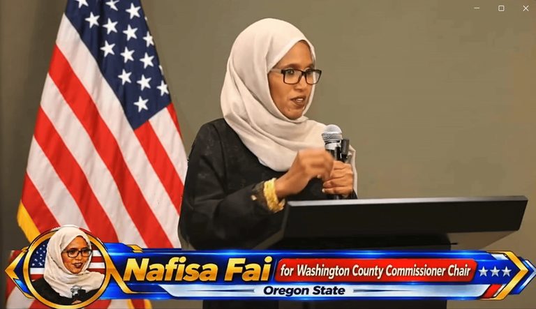 Washington County Commissioner Candidate Targeted By Deepfake Flag Video