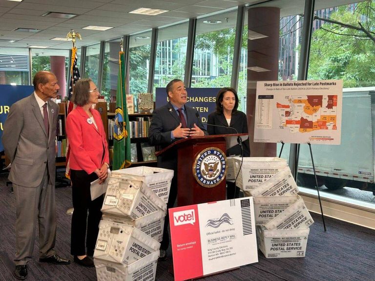 Washington Early Voting Surges With Drop Boxes As State Defends Election Integri