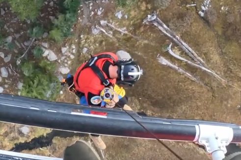 Washoe County Rescue Teams Airlift Injured Hiker Near Tahoe Rim Trail