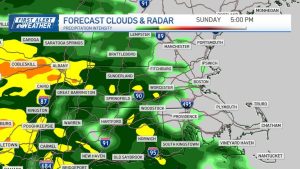 Weekend Weather Outlook Isaias Remnants Bring Light Rain To New England