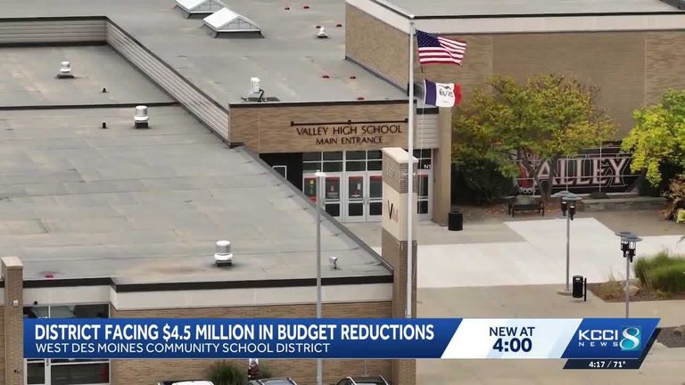 West Des Moines Schools Face 4 5 Million Budget Cut Board To Decide By Feb 8