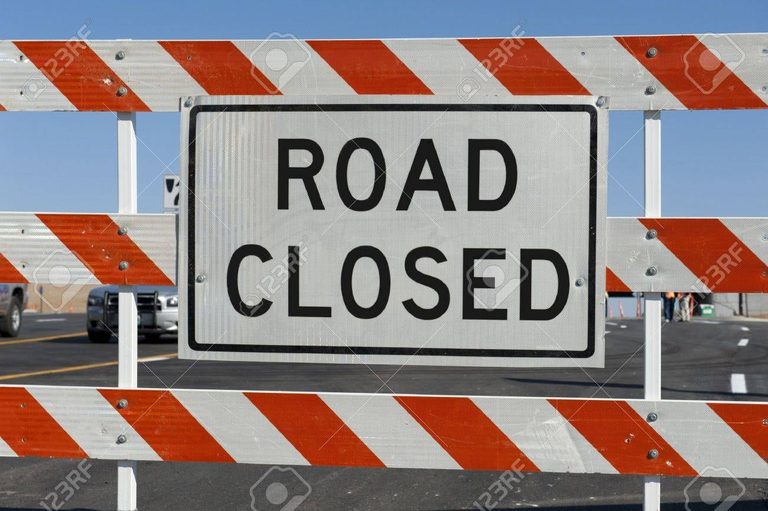 West Main Street In Troy Closed Sunday For Concrete Repairs