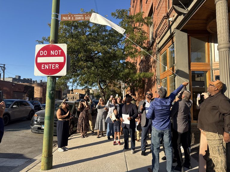 West Town Couple Honored With Street Sign For Decades Of Immigrant Aid