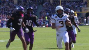 West Virginia Quarterback Michael Hawkins Jr Earns First Dfw Win Beats Tcu 24 20