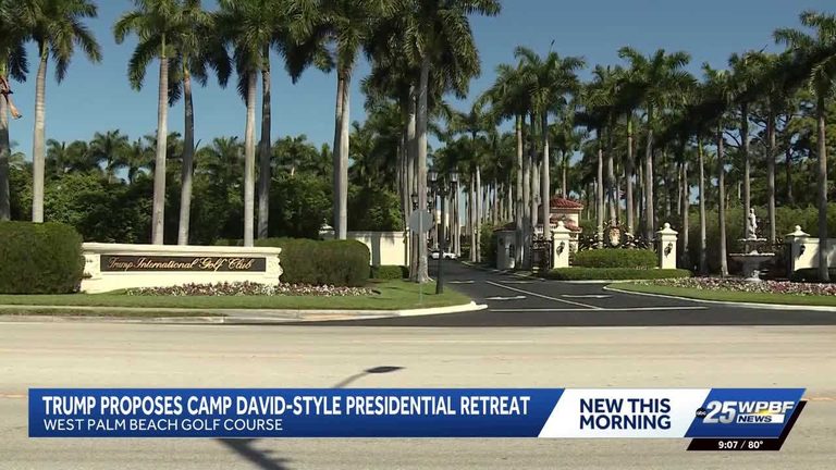 White House Reviews Plan To Make Trump Golf Club A Permanent Presidential Retrea