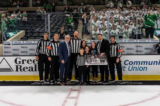 Williston Native Tyler Liffrig Retires After 14 Years As College Hockey Linesman