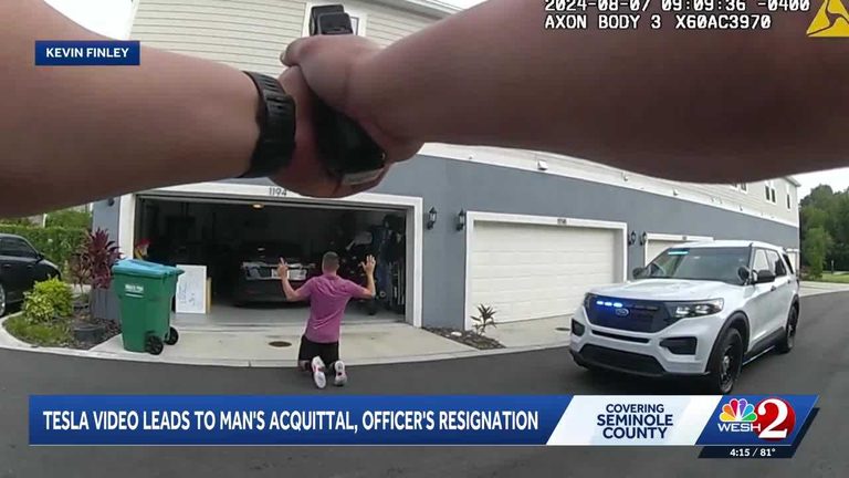 Winter Springs Police Officer Resigns After Tesla Video Leads To Acquittal