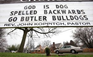 Woodbury Lutheran Church Uses Witty Electronic Signs To Share Faith With Commute