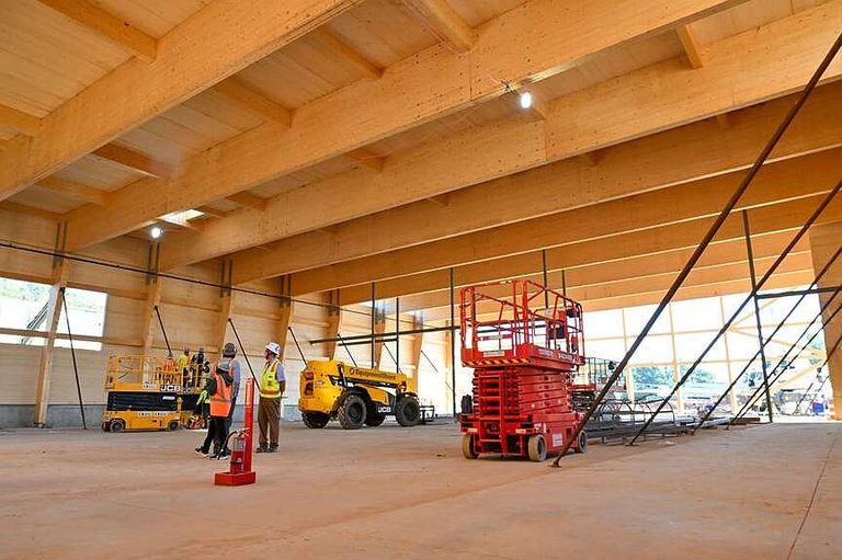 Woodland Junior High Topping Out Ceremony Advances 99 650 513 Well Certified Sch