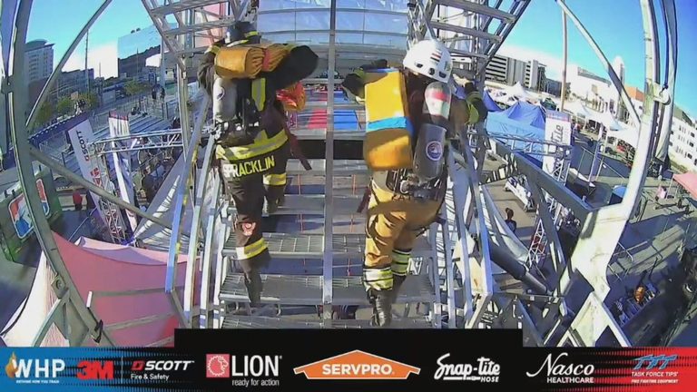 World Firefighter Challenge Brings 386 International Competitors To Downtown Las