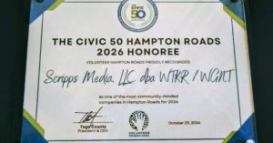 Wtkr News 3 And Wgnt Honored Among Hampton Roads Top Community Service Companies
