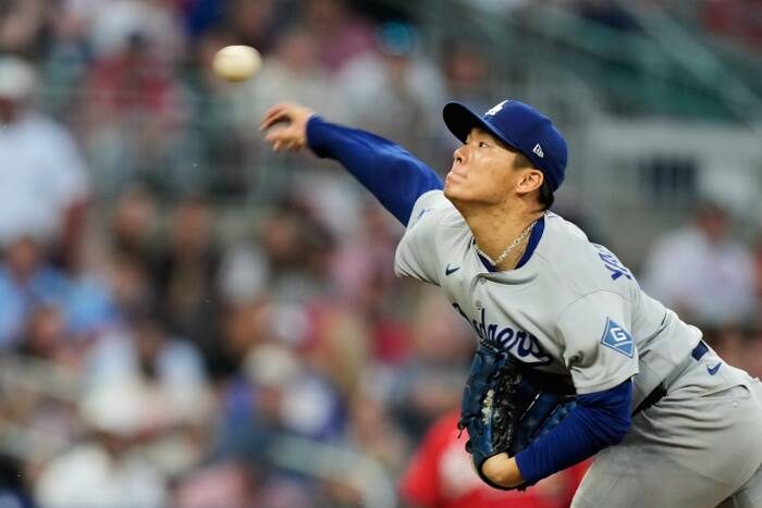 Yamamoto Shines As Dodgers Defeat Braves 3 1 To Lead Nlds