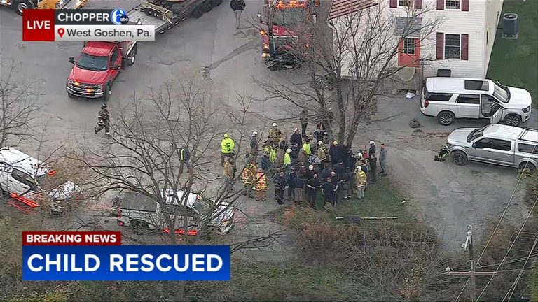 Young Child Rescued After Falling Into Pipe At West Goshen Sanitation Site