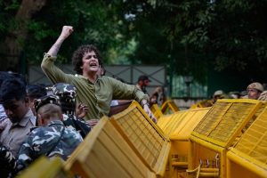Young Indians Protest Voter List Cleanup Amid Police Crackdown In New Delhi