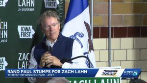 Zach Lahn Holds Ames Town Hall With Sen Rand Paul Ahead Of Iowa Governor Race